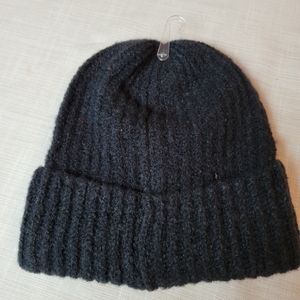 Style and Co Mens or Woman's Knit Beanie Hat Black